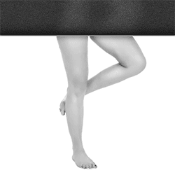 Animierte Aufstellungsstudie von Tänzerin 06 des Ensembles 12+1 in NIEMALS NIE, gestaltet von Hans Kahlmopz