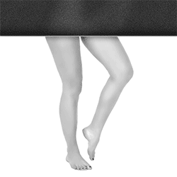 Animierte Aufstellungsstudie von Tänzerin 05 des Ensembles 12+1 in NIEMALS NIE, gestaltet von Hans Kahlmopz