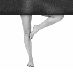 Animierte Aufstellungsstudie von Tänzerin 10 des Ensembles 12+1 in NIEMALS NIE, gestaltet von Hans Kahlmopz