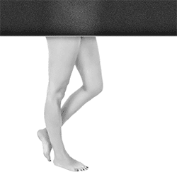 Animierte Aufstellungsstudie von Tänzerin 09 des Ensembles 12+1 in NIEMALS NIE, gestaltet von Hans Kahlmopz